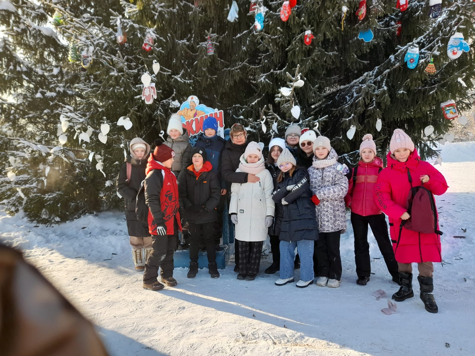 Учащиеся 5&amp;quot;б&amp;quot; класса побывали в гостях у Алтайского  Деда Мороза.