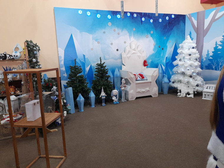 Учащиеся 5&quot;б&quot; класса побывали в гостях у Алтайского  Деда Мороза.